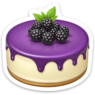 Blackberry cheesecake  sticker
