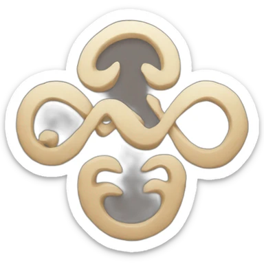 The therian symbol sticker