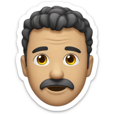 Furioso y triste sticker
