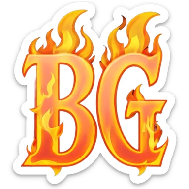 Can you make a banner that says PYRO in gothic letters, the letters should also be on fire  sticker