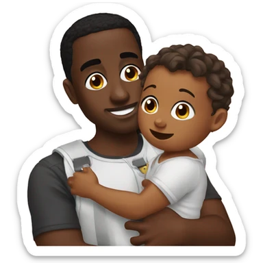 DIDDY with a baby sticker