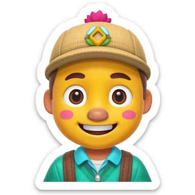 Animal crossing new horizons Nintendo game style  sticker