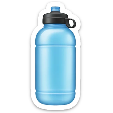 Water bottle sticker