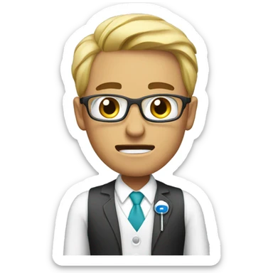 Healthcare ceo saying no sticker