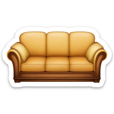 couch is late sticker