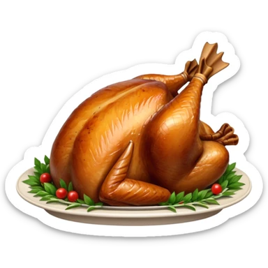roast turkey sticker