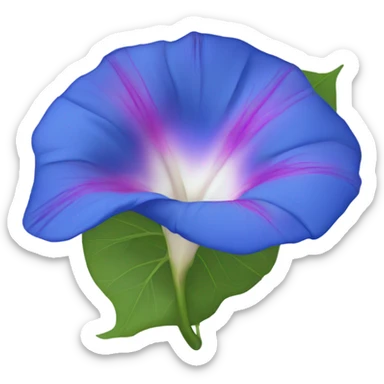 Morning Glory sticker
