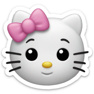Hello-kitty hello-kitty sticker