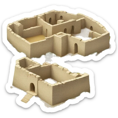 Cretan Koule fortress  sticker