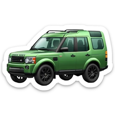 Land Rover Discovery
Apple emoji style. sticker