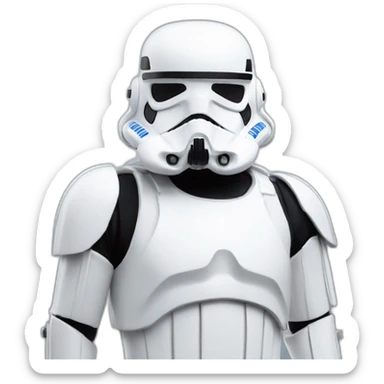storm trooper sticker