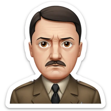 J’aimerais que tu me crée un Hitler sticker