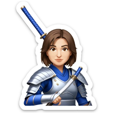 Steadfast Samurai sticker