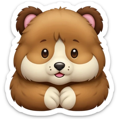 not a woman, but peluche  sticker