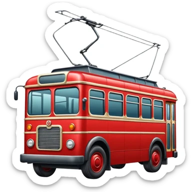 trolleybus sticker