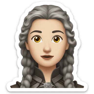 Lady stark game of thrones sticker