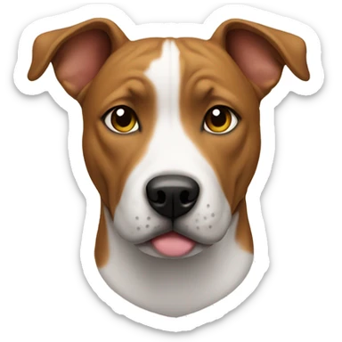 Amstaff dog sticker