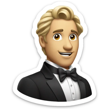 Male Opera Singer sticker