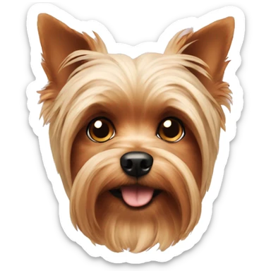 Dog Yorkshire  sticker