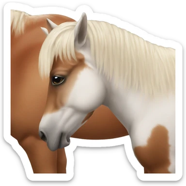 Horses butt sticker