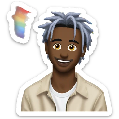 rainobow sonic playboi carti  sticker