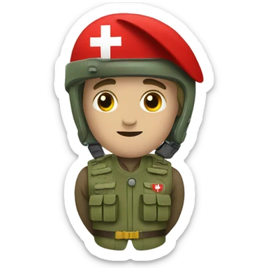 swiss army sticker