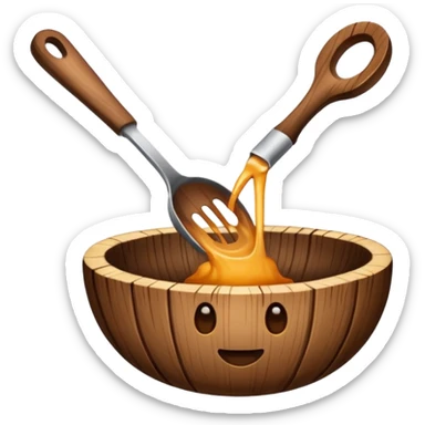 Una cuchara quemada sticker