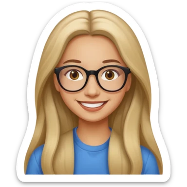 Painting women. smilling   Long hair,  lunette peinture sticker