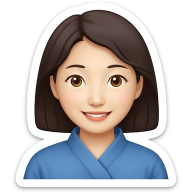 korean mother sticker