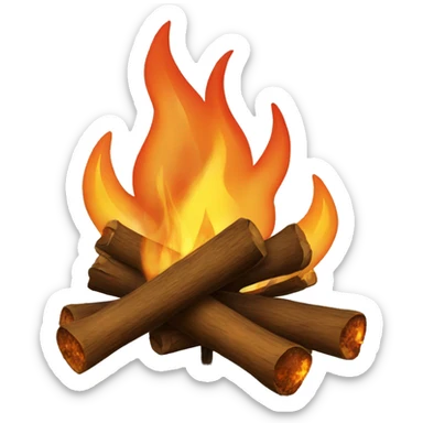 bonfire sticker