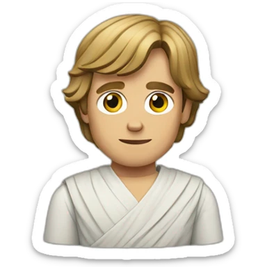 luke skywalker sticker