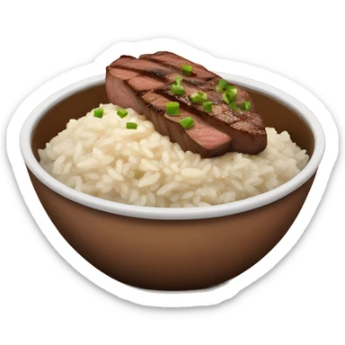 Chipotle Steak and Rice Bowl sticker