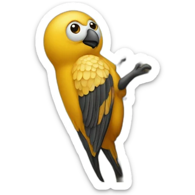 Écureuil sur un arbre sticker