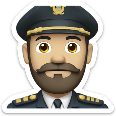 Captain haddock sticker