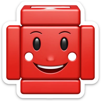 Numberblock one sticker