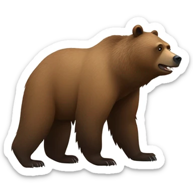 Grizzly Bear sticker