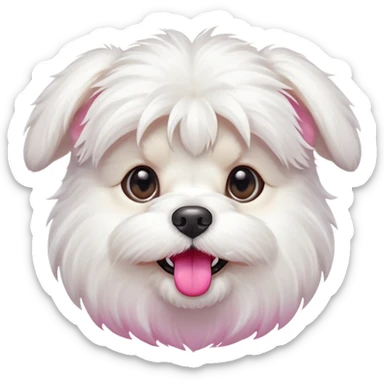 smille Maltese sticker
