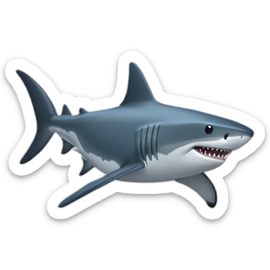 Shark Ballena sticker