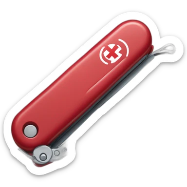 swiss army knife sticker