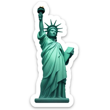 Liberty statue  sticker