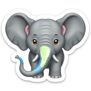  Elephant sticker