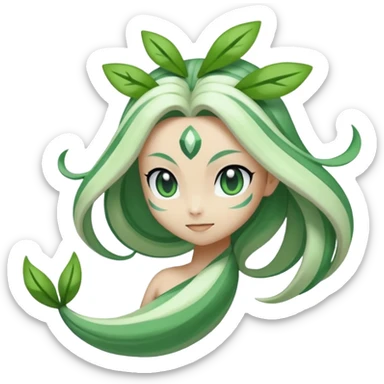 Meloetta-Virizion-Pokémon-Fakémon-creature sticker