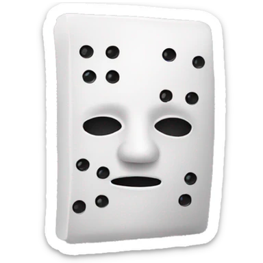Domino Mask sticker
