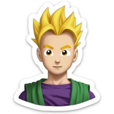 Son gohan dbz sticker