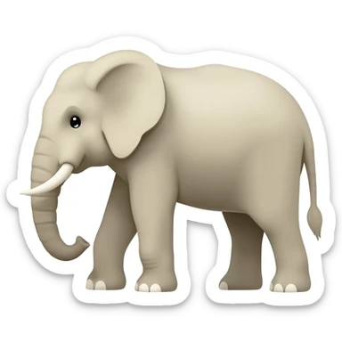 elephant Ivory sticker