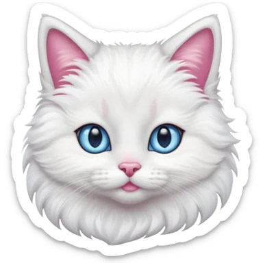 Cute Cat Hygiene sticker