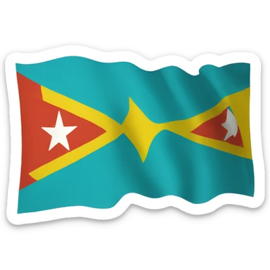 Amazigh flag sticker