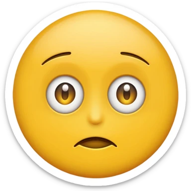 Eye twitching emoji  sticker