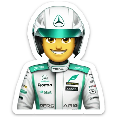 Mercedes AMG Petronas Formula 1 sticker