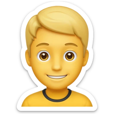 Emoji kleiner mann sticker